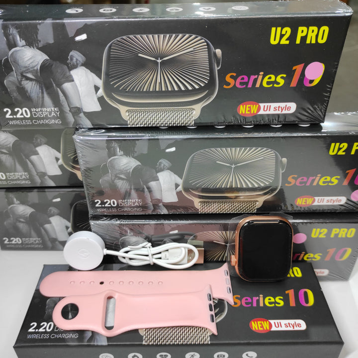 Smartwatch serie 10 con pantalla 2.2 pulgadas rosa - additional image 2