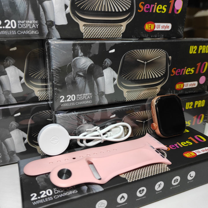 Smartwatch serie 10 con pantalla 2.2 pulgadas rosa - additional image 3