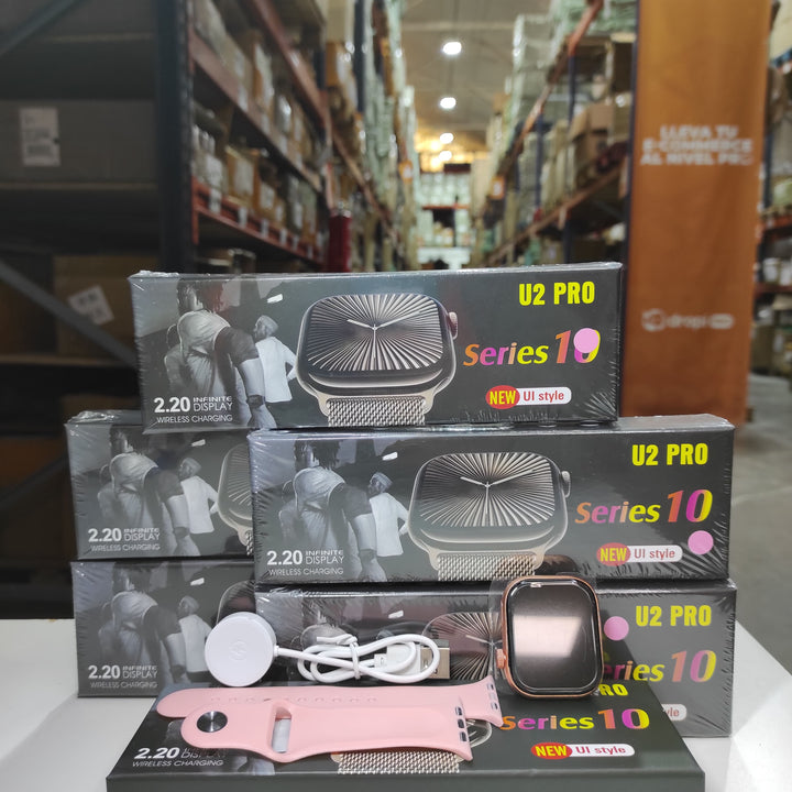 Smartwatch serie 10 con pantalla 2.2 pulgadas rosa - additional image 4