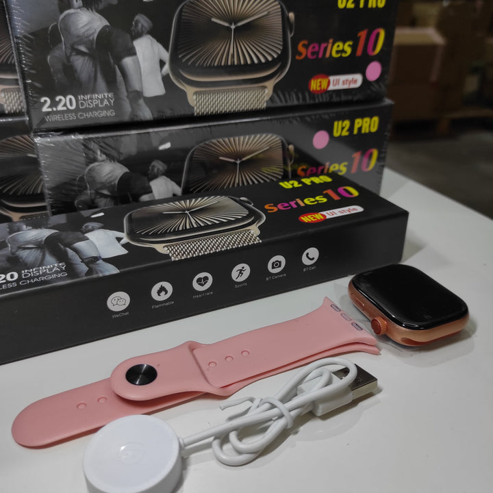 Smartwatch serie 10 con pantalla 2.2 pulgadas rosa - additional image 9