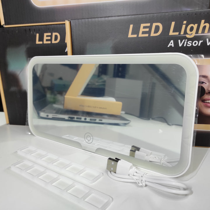 Espejo de tocador LED para coche con 3 modos - additional image 12